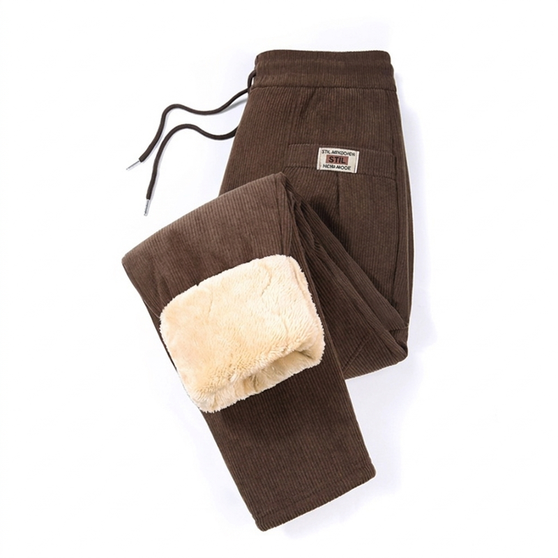 Damen Winter Cord Wärmehosen