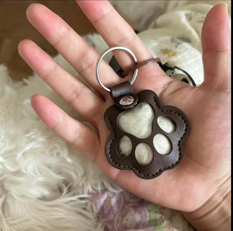 💖Δερμάτινο μπρελόκ μνήμης για κατοικίδια  🐾