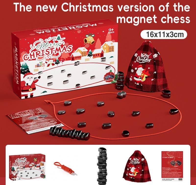 🎅🎄Παιχνίδι σκακιού Magnetic™✨Κάντε τη βραδιά παιχνιδιού σας μαγευτική🪄