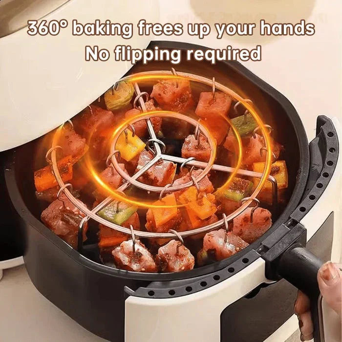 🥩Φριτέζα αέρα για μπάρμπεκιου, κάθετη ψησταριά κεμπάπ + δωρεάν γάντια ανθεκτικά στη θερμότητα🍤