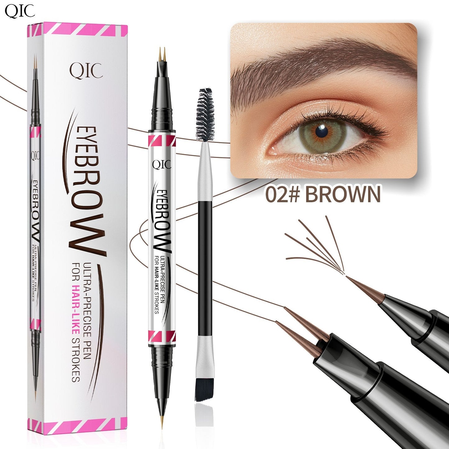 🎁3D αδιάβροχο μολύβι φρυδιών Microblading🖊️