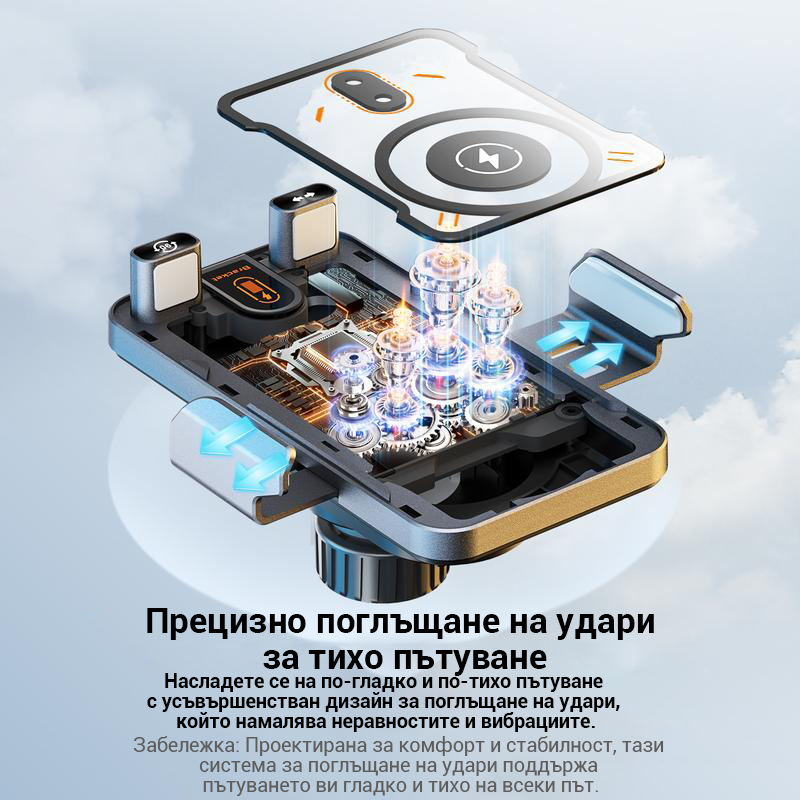 ⚡Нов безжичен държач за кола с функция за бързо зареждане