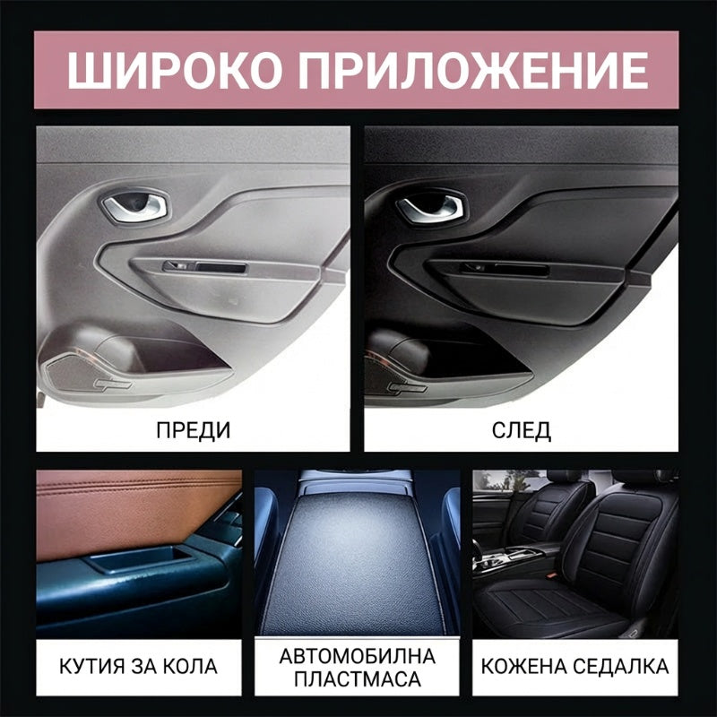 🚗Петноотстраняване и полиране на интериора на автомобила【🔥Купете 1, получите 1 безплатно】