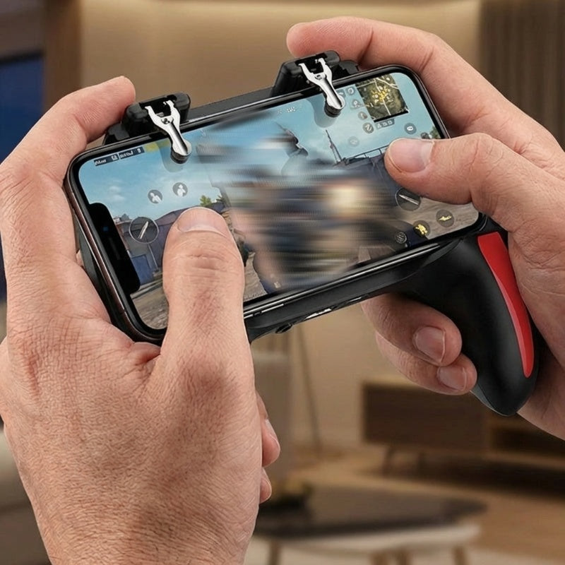 🎮Мобилен геймърски контролер с два вентилатора за охлаждане📱