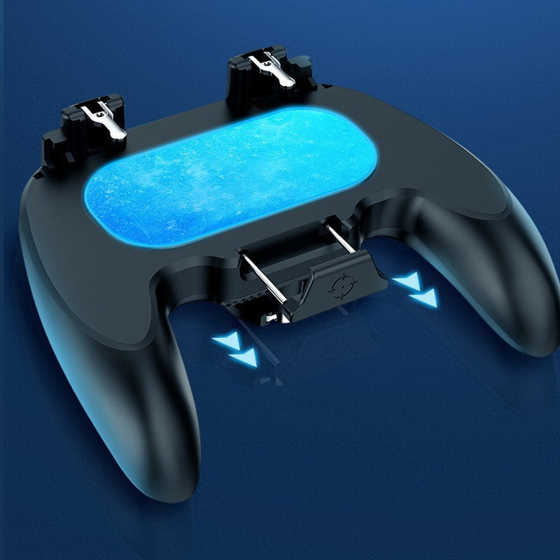 🎮Мобилен геймърски контролер с два вентилатора за охлаждане📱