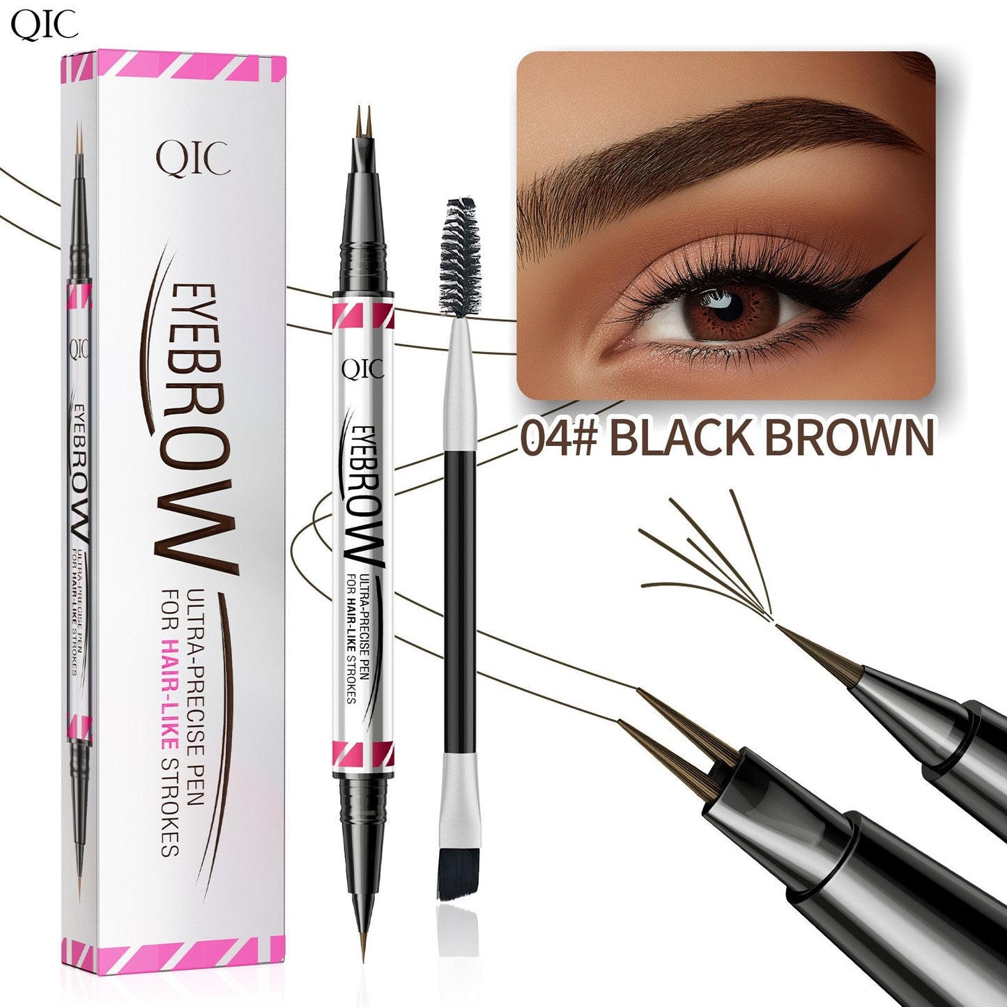 🎁3D αδιάβροχο μολύβι φρυδιών Microblading🖊️