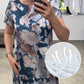 🔥 (S-4XL) 🌸 2025 Długa sukienka w kwiaty w rozmiarze plus size na wiosnę i lato