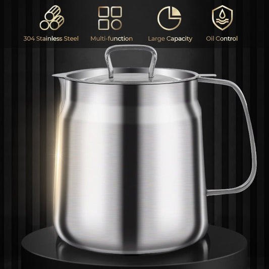 🔥Многофункционален контейнер за маслени филтри от неръждаема стомана с голям капацитет