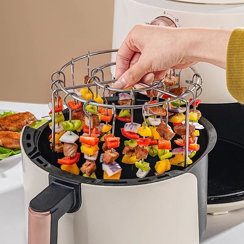 🥩Φριτέζα αέρα για μπάρμπεκιου, κάθετη ψησταριά κεμπάπ + δωρεάν γάντια ανθεκτικά στη θερμότητα🍤