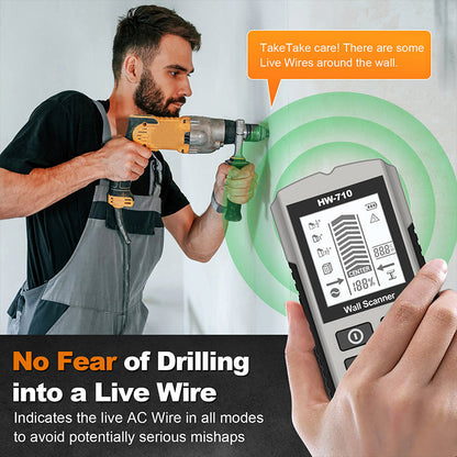 🔥💯Многофункционален ръчен детектор за метал и стена