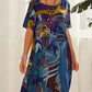 👗[S-5XL]✨ Zwiewna sukienka w jasnych, tropikalnych kolorach ✨