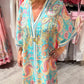 🔥 [S-4XL] 👗 Damska wygodna luźna sukienka z nadrukiem