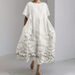 🔥[S-4XL]✨ 100% lniana wygodna sukienka maxi 👗