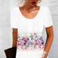 🎊 [S-3XL] 🌸👗 Damska sukienka w kwiaty na co dzień