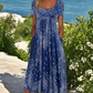 🥰 [XL-4XL] 👗💖 Szykowna sukienka damska w kwiaty