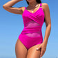 🌊 S-2XL 🩱 Секси мрежест бански костюм от една част 🏖️ | Елегантен дизайн и удобство за всички размери