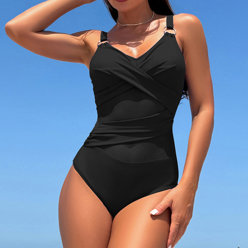 🌊 S-2XL 🩱 Секси мрежест бански костюм от една част 🏖️ | Елегантен дизайн и удобство за всички размери