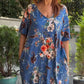 🌸[S-5XL]👗 Miękka damska sukienka z dekoltem w szpic