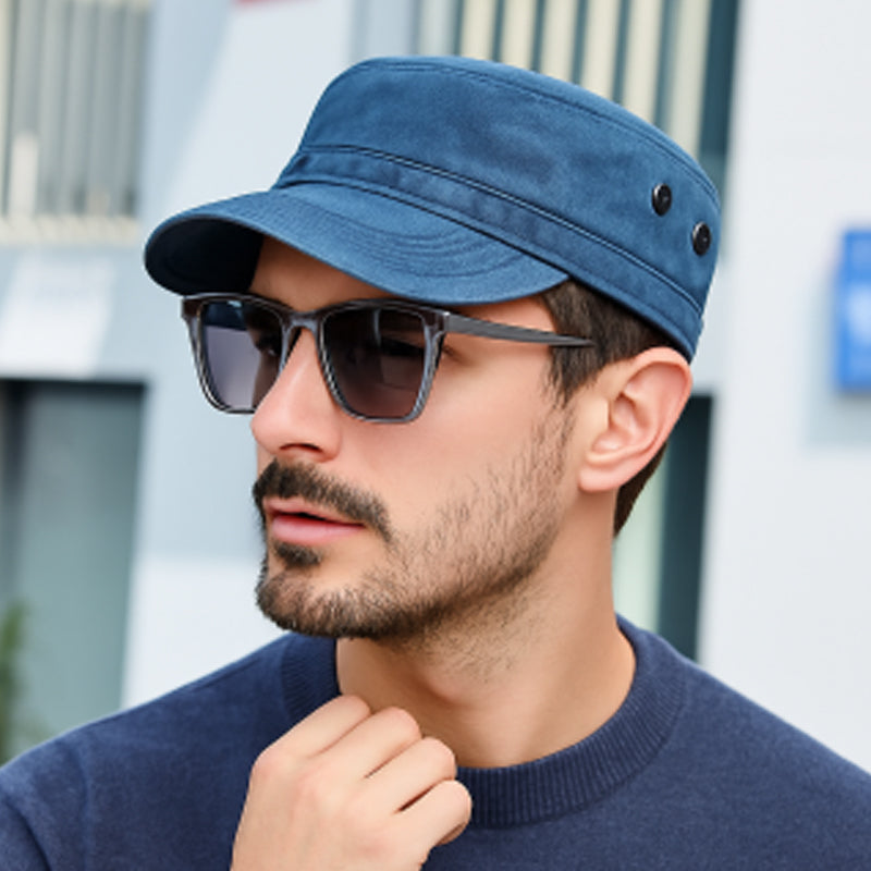 🧢Ретро, плоска върха бейзболна шапка