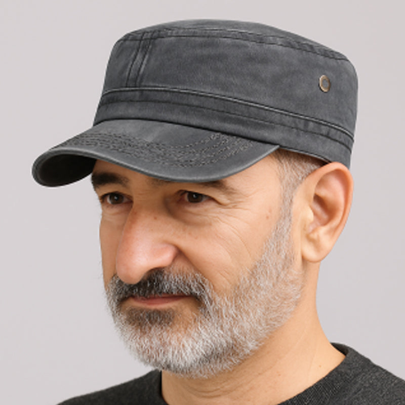🧢Ретро, плоска върха бейзболна шапка