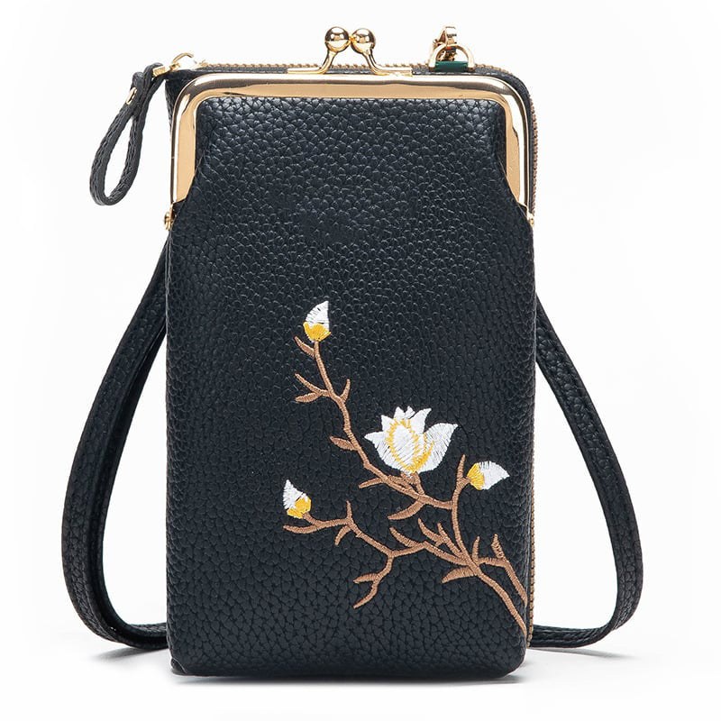 👛🌸 Γυναικεία κεντημένη τσάντα | Χειροποίητη με πολύχρωμα μοτίβα για ειδικές περιστάσεις
