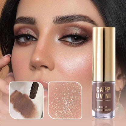 ❣️Купи 1, вземи 2 безплатно❣️Дълготрайни течни брокатени сенки за очи