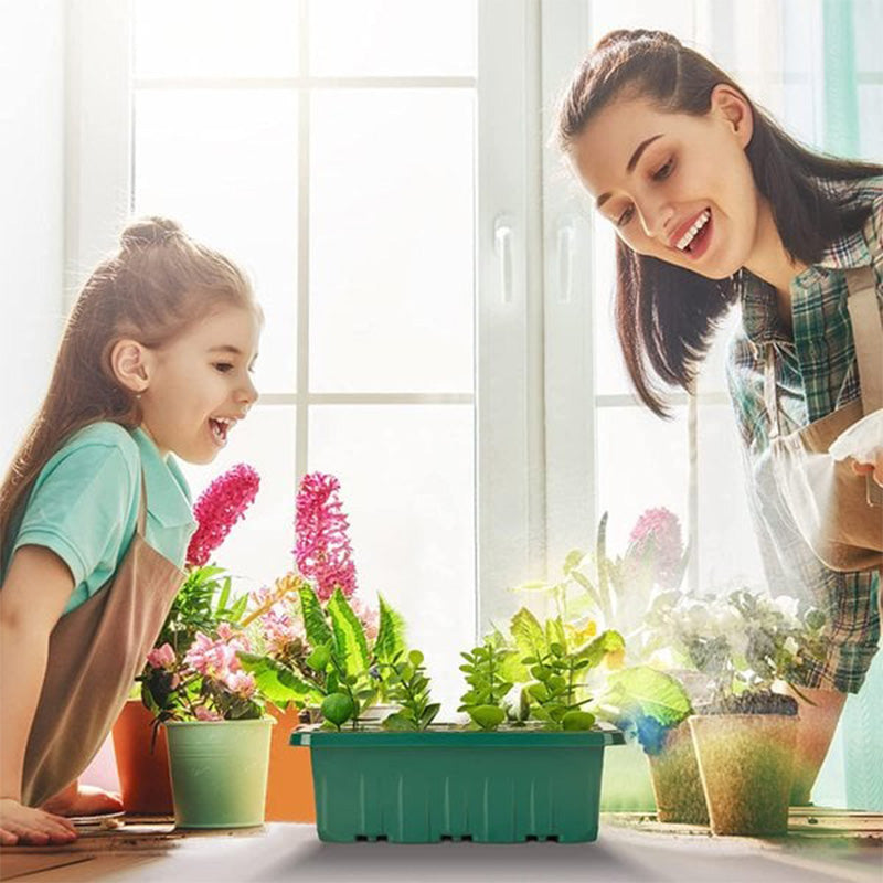 🌱 Интелигентна тава за кълнове с вградена светлина – свежи зеленчуци и през зимата! 💡✨