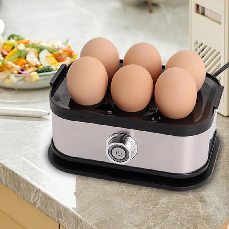 🍳 Πολυλειτουργικός ατμομάγειρας αυγών με διαφανές καπάκι | Ιδανικό για καθημερινή χρήση ✨