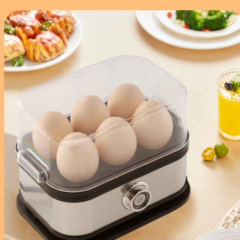 🍳 Πολυλειτουργικός ατμομάγειρας αυγών με διαφανές καπάκι | Ιδανικό για καθημερινή χρήση ✨