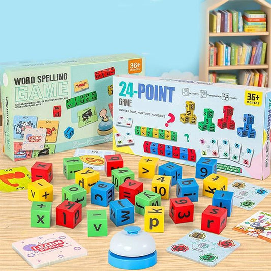 🎲 Интерактивна игра за деца по математика и правопис