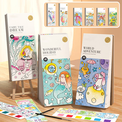 🎨 Магическа книга с акварели за деца 🧒✨