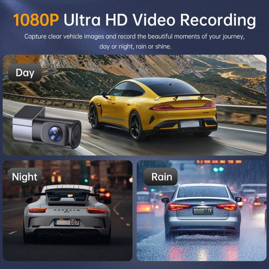 📷 Fedélzeti kamera 1080P Full HD – Wi-Fi, Éjjellátó & G-szenzor | Autós kamera, baleseti bizonyíték 🚗🌙📡