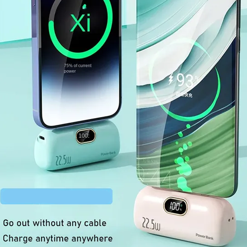 🔋 Νέα προϊόντα Προσφορά περιορισμένης διάρκειας ✨ Μίνι φορητός φορτιστής τηλεφώνου 5000mAh