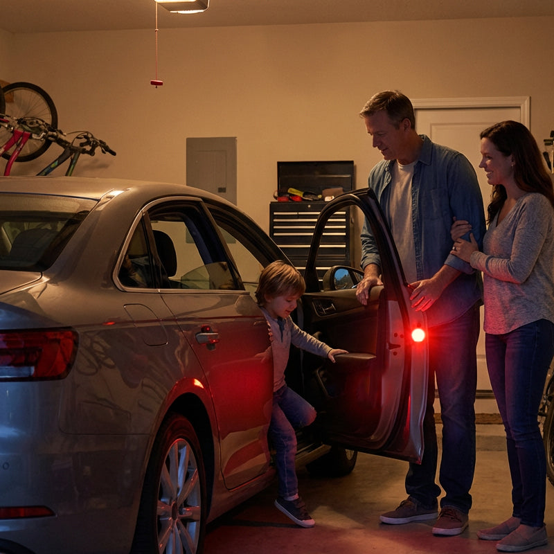 🚗Μαγνητικός αισθητήρας προειδοποίησης LED💡