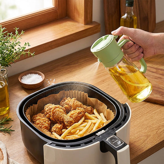 🔥Двуфункционален дозатор за масло със спрей дюза✨