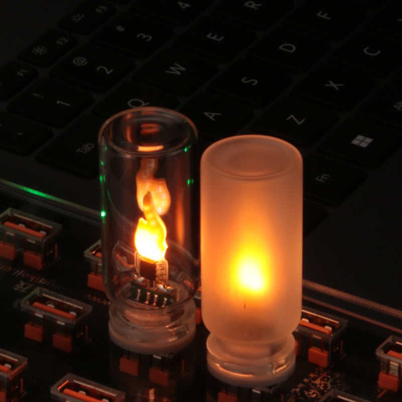 🔥Ρεαλιστική λάμπα φλόγας USB💡