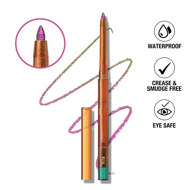🥰Λαμπερό, έντονο eyeliner σε μορφή τζελ που αλλάζει χρώμα✨