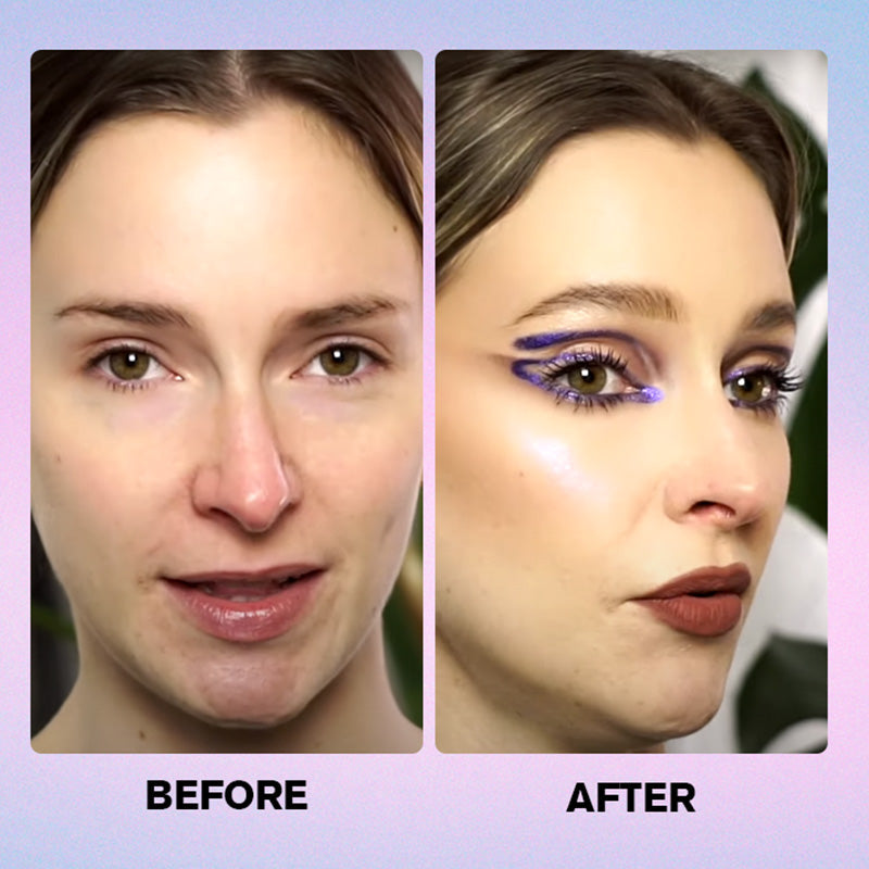 🥰Λαμπερό, έντονο eyeliner σε μορφή τζελ που αλλάζει χρώμα✨
