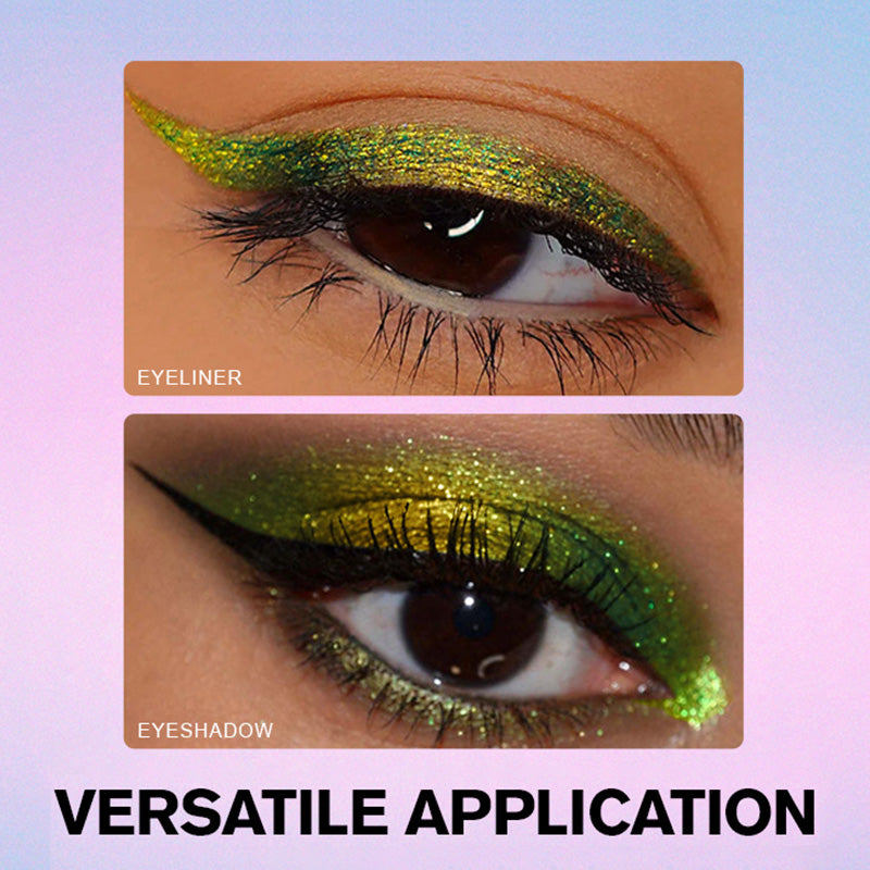 🥰Λαμπερό, έντονο eyeliner σε μορφή τζελ που αλλάζει χρώμα✨