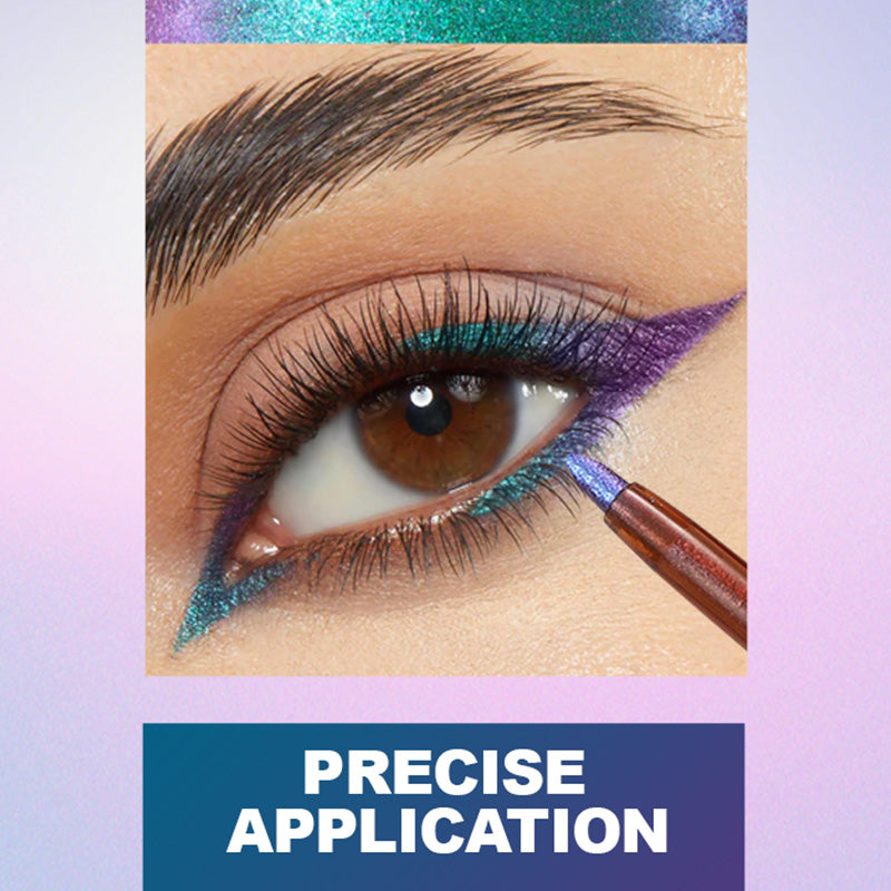 🥰Λαμπερό, έντονο eyeliner σε μορφή τζελ που αλλάζει χρώμα✨