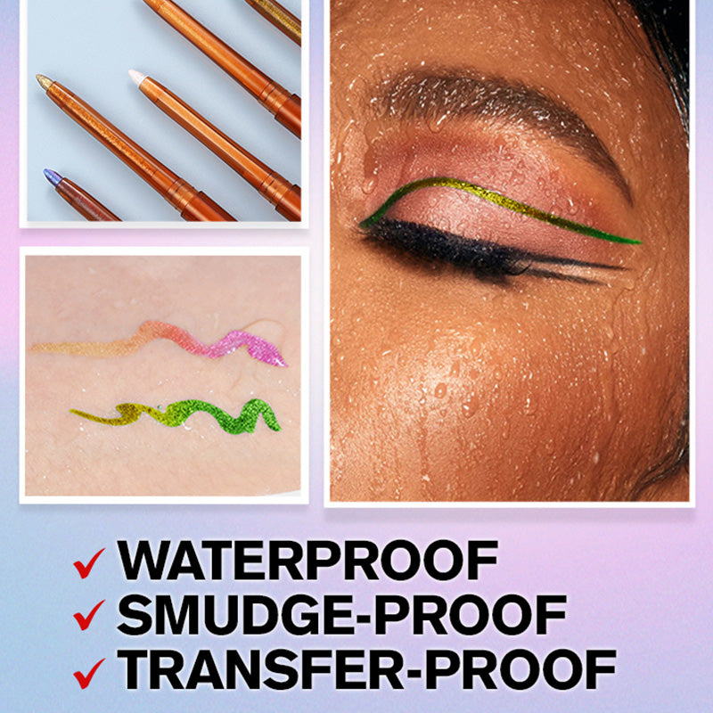 🥰Λαμπερό, έντονο eyeliner σε μορφή τζελ που αλλάζει χρώμα✨
