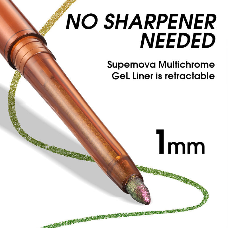 🥰Λαμπερό, έντονο eyeliner σε μορφή τζελ που αλλάζει χρώμα✨