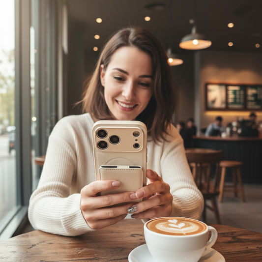 🔥Антиотпечатъчен магнитен калъф за телефон за серии 12-17✨