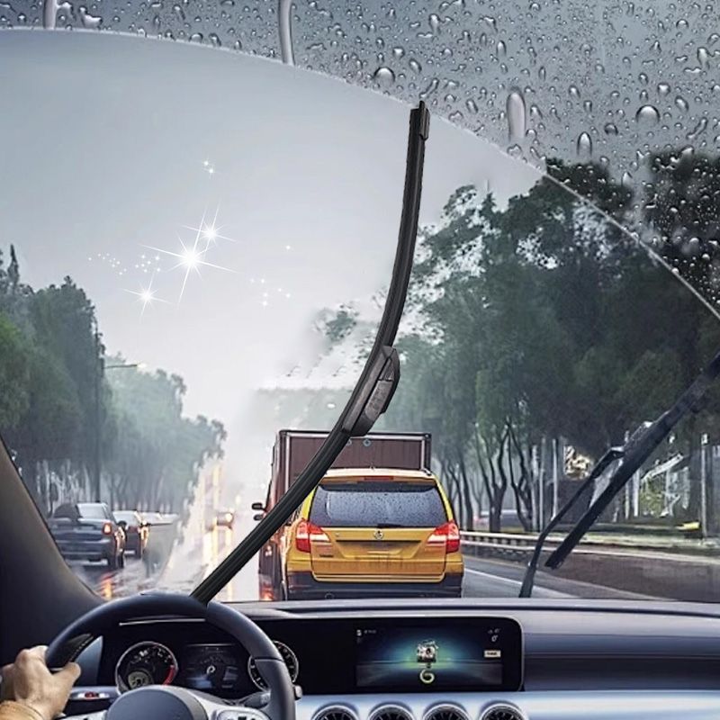 🔥🚗Καθολικά μάκτρα υαλοκαθαριστήρων σε σχήμα U για παρμπρίζ αυτοκινήτου χωρίς μεταλλικό πλαίσιο✨✨