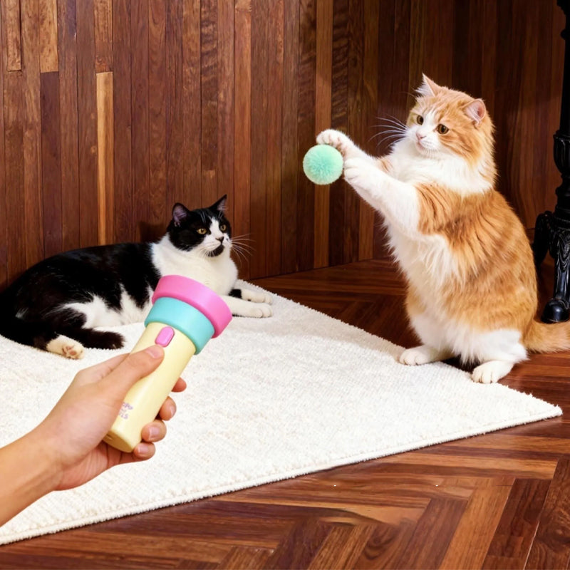 🥰Χειροκίνητη αυτόματη ταΐστρα γάτας🐱
