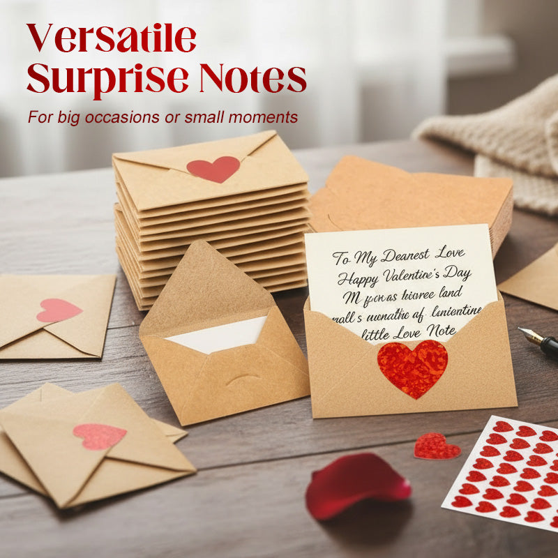 💌Κιτ κατασκευής μίνι καρτών και αυτοκόλλητων για την ημέρα του Αγίου Βαλεντίνου💝