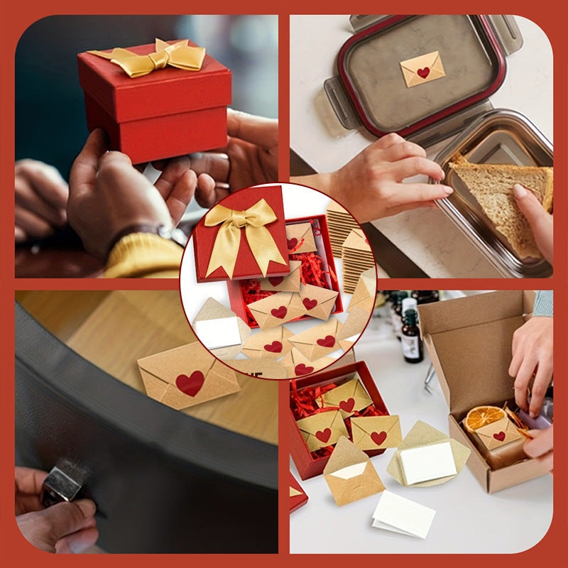 💌Κιτ κατασκευής μίνι καρτών και αυτοκόλλητων για την ημέρα του Αγίου Βαλεντίνου💝