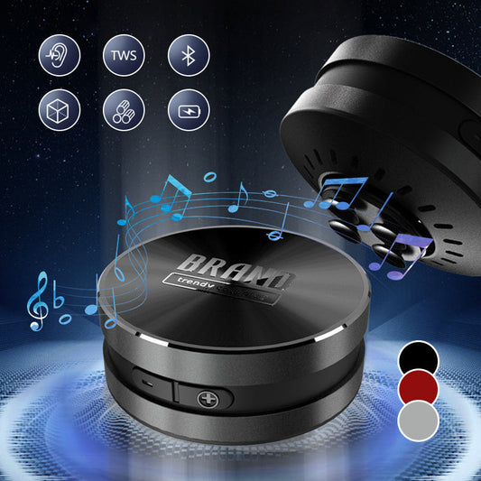 🔥Μίνι ηχείο Bluetooth με μεταλλικό σώμα και βεντούζα🎶