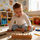 👦Ξύλινο παιχνίδι κατσαβιδιού Montessori🛠️