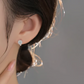 💎Λαμπερά σκουλαρίκια με τεχνητό moissanite για γυναίκες✨